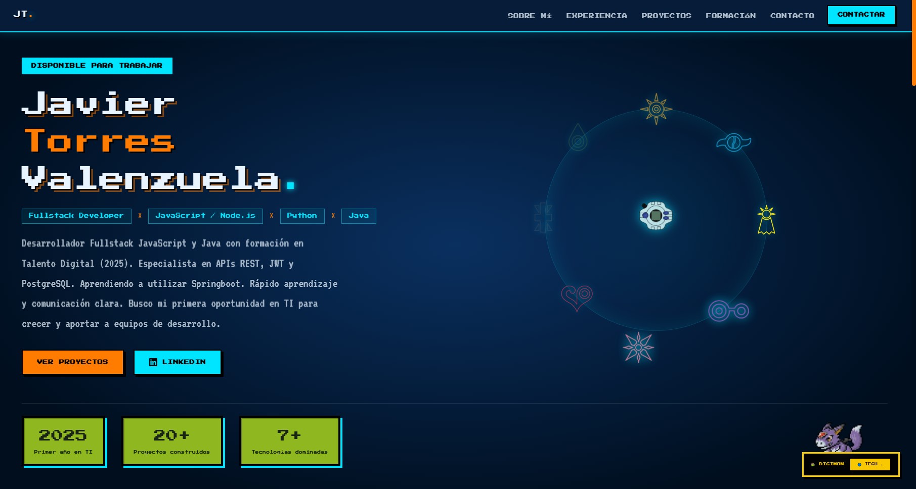 Javier Torres Valenzuela — Fullstack Developer